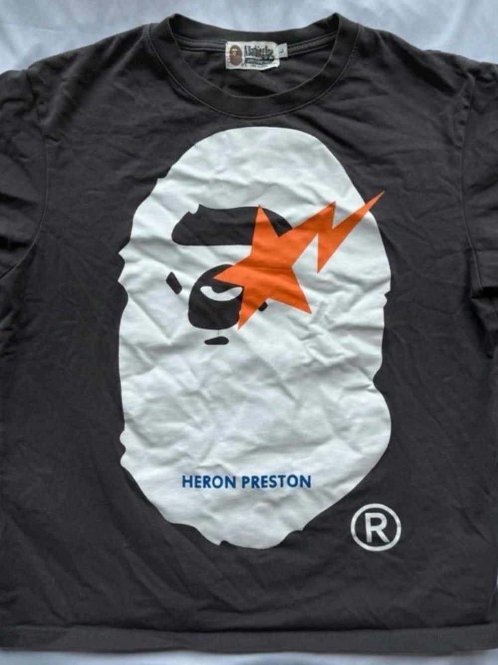 LIMITED EDITION BAPE x Heron Preston Graphic Tee